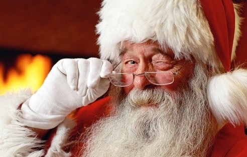美国摄影师扮圣诞老人 穿越经典名画（组图）