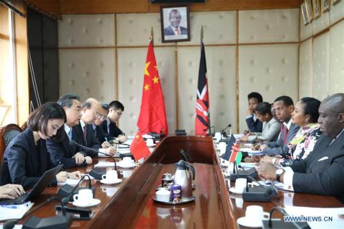 王毅：中国是肯尼亚可靠的合作伙伴