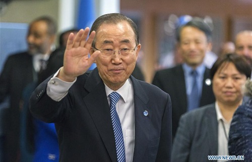 双语新闻：潘基文卸任 告别联合国
