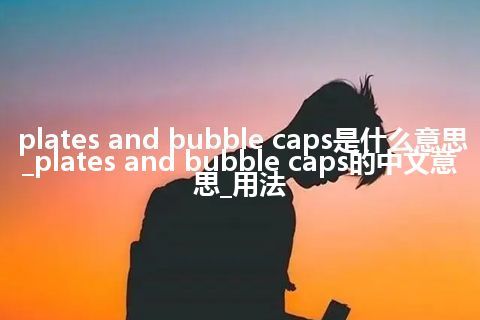 plates and bubble caps是什么意思_plates and bubble caps的中文意思_用法