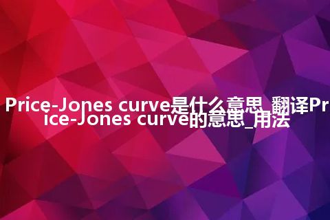 Price-Jones curve是什么意思_翻译Price-Jones curve的意思_用法