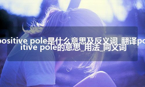 positive pole是什么意思及反义词_翻译positive pole的意思_用法_同义词