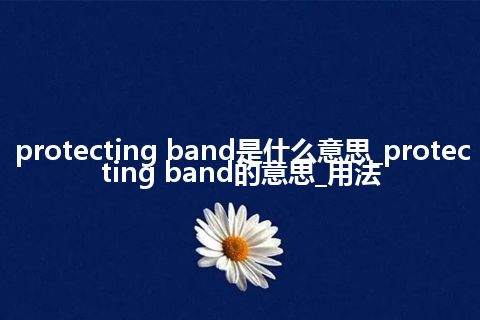 protecting band是什么意思_protecting band的意思_用法