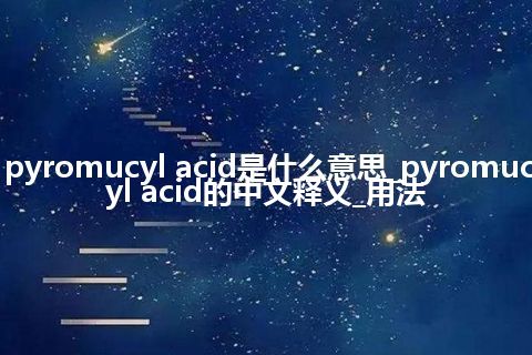 pyromucyl acid是什么意思_pyromucyl acid的中文释义_用法