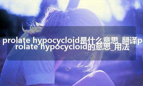 prolate hypocycloid是什么意思_翻译prolate hypocycloid的意思_用法