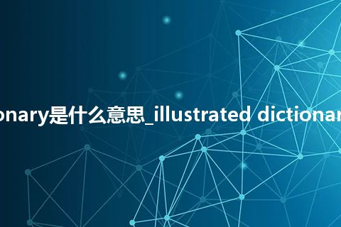illustrated dictionary是什么意思_illustrated dictionary的中文释义_用法